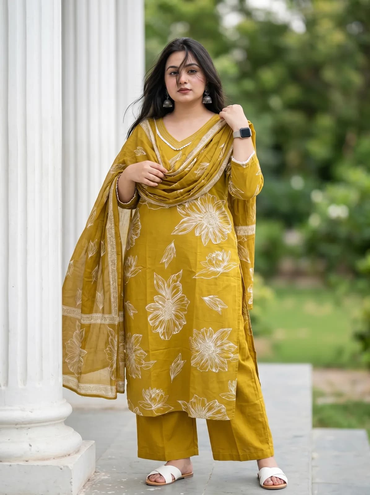TOP BOTTOM DUPATTA SET