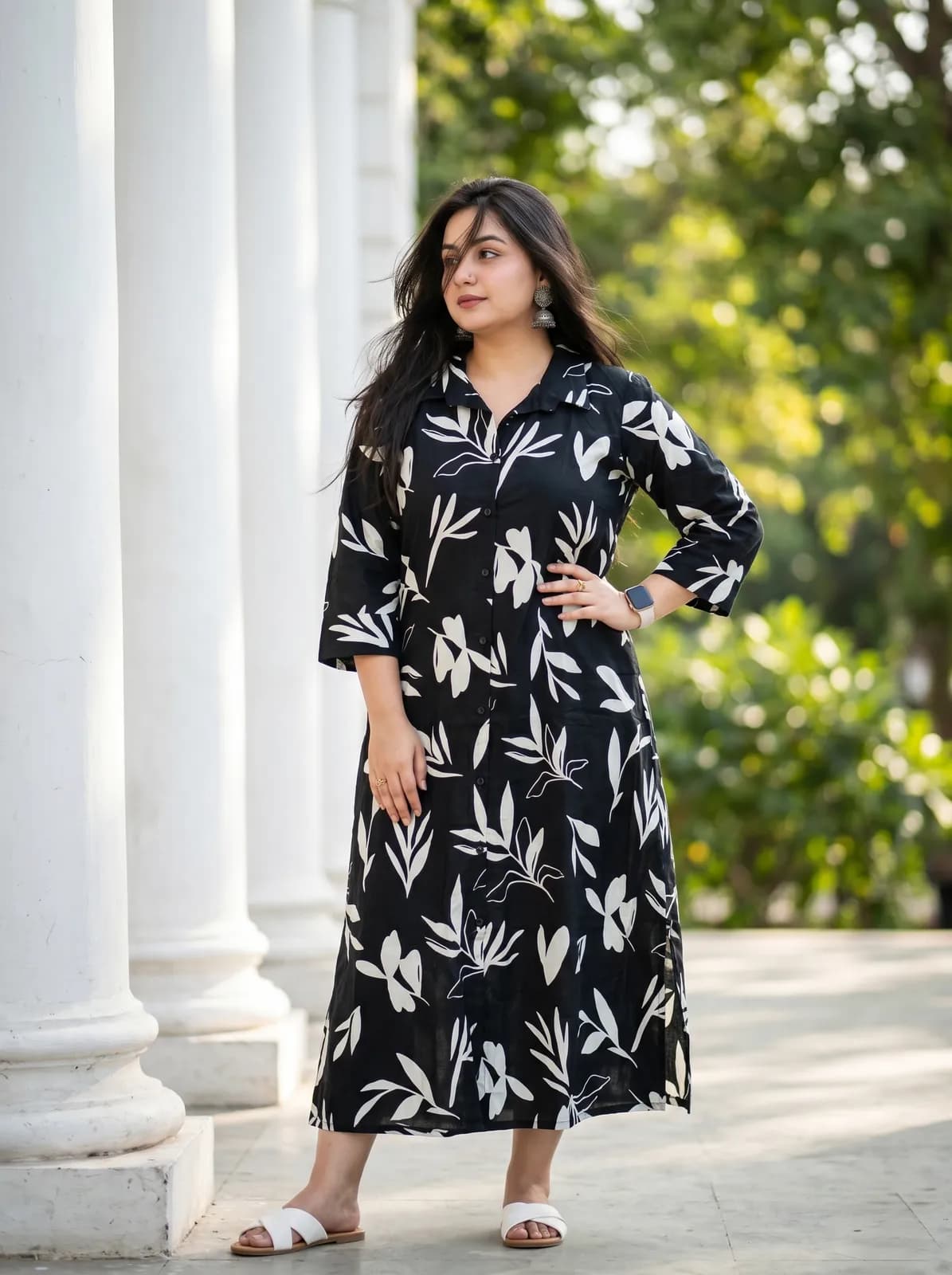 SHIRT DRESS