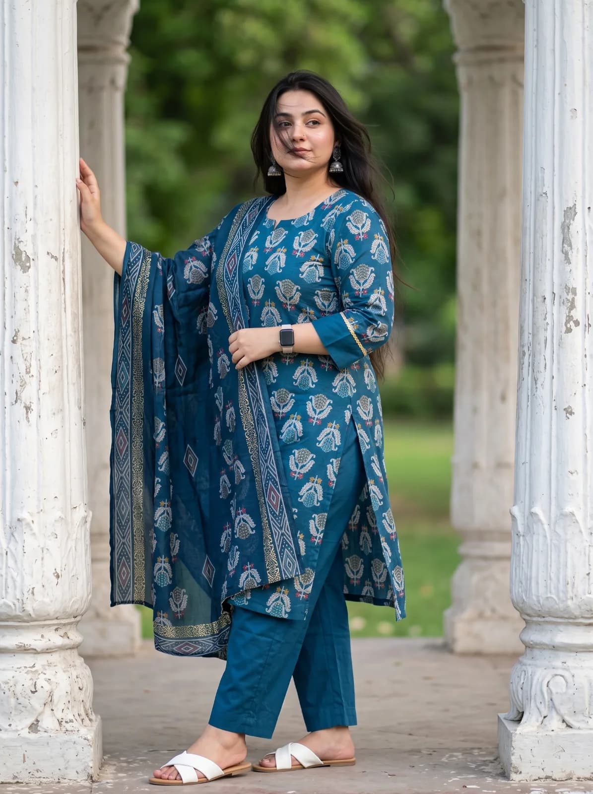 TOP BOTTOM DUPATTA SET - alternate view