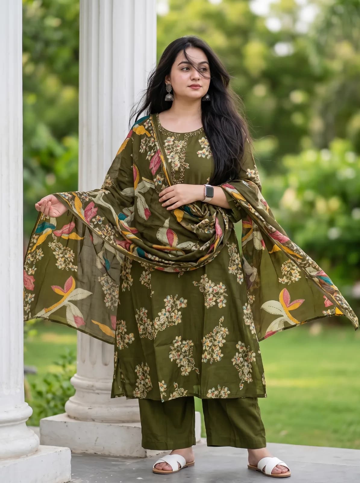 TOP BOTTOM DUPATTA SET