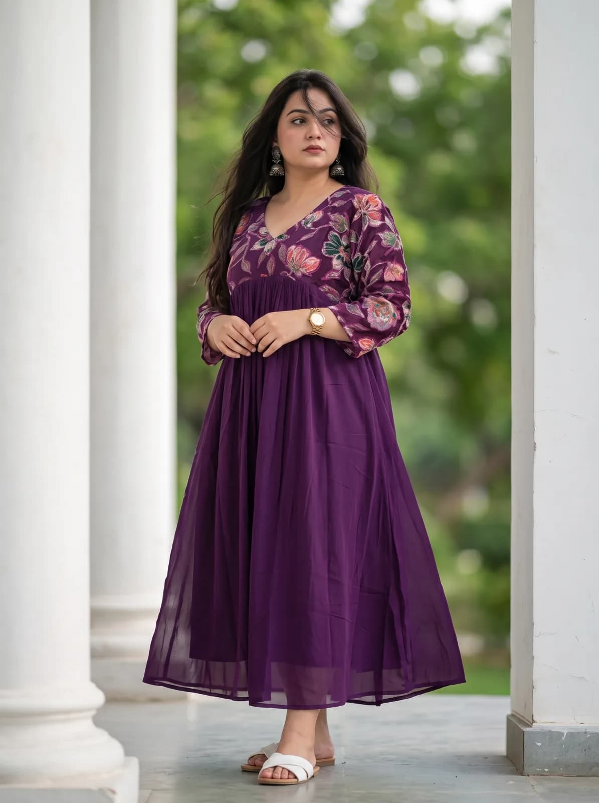 Georgette Premium Kurtis